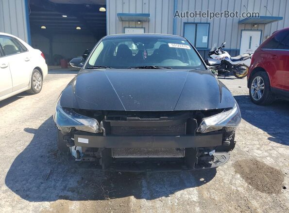 5NPLL4AGXMH016075 2021 HYUNDAI ELANTRA Черный Вид спереди