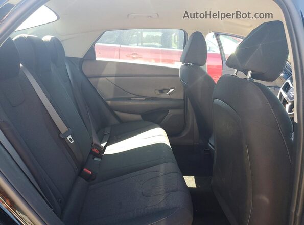 5NPLL4AGXMH016075 2021 HYUNDAI ELANTRA Черный Вид задних сидений