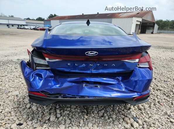 5NPLL4AGXMH027321 2021 HYUNDAI ELANTRA Blue 