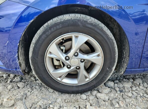 5NPLL4AGXMH027321 2021 HYUNDAI ELANTRA Blue 