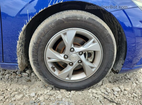 5NPLL4AGXMH027321 2021 HYUNDAI ELANTRA Blue 