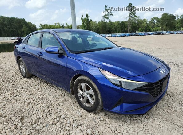 5NPLL4AGXMH027321 2021 HYUNDAI ELANTRA Blue 