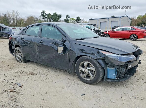 5NPLL4AGXMH034379 2021 HYUNDAI ELANTRA Black Delantero derecho