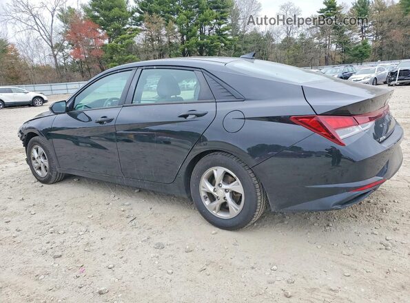 5NPLL4AGXMH034379 2021 HYUNDAI ELANTRA Black Trasero izquierdo