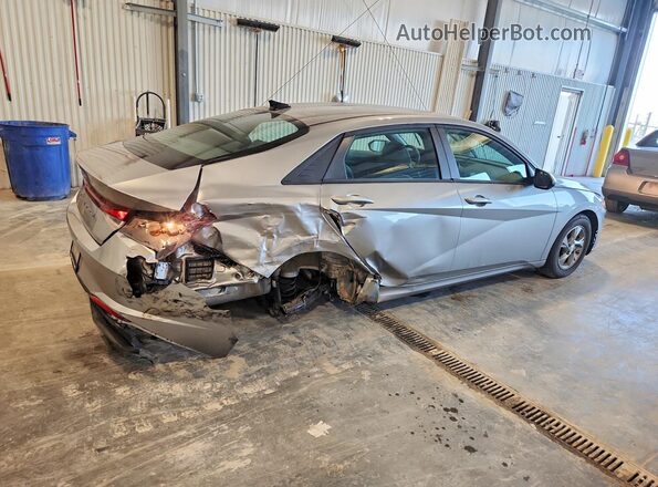 5NPLL4AGXMH038268 2021 HYUNDAI ELANTRA Silver Задня права чверть