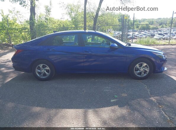 5NPLL4AGXMH043860 2021 HYUNDAI ELANTRA Синий 