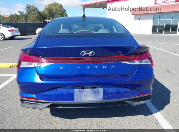 5NPLL4AGXMH045236 2021 HYUNDAI ELANTRA Blue 