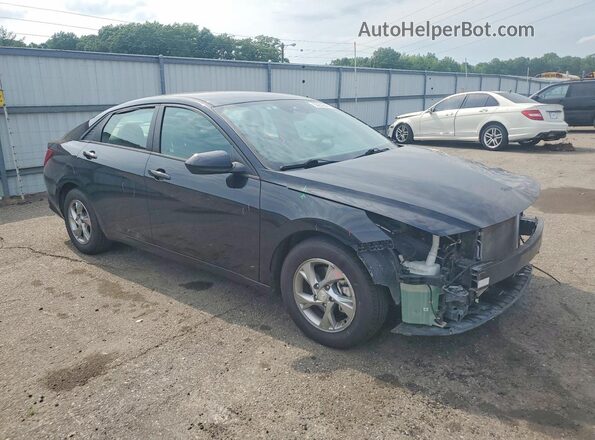 5NPLL4AGXMH047374 2021 HYUNDAI ELANTRA Black Առջևի աջ