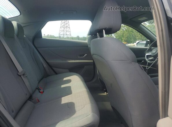 5NPLL4AGXMH047374 2021 HYUNDAI ELANTRA Black Հետևի նստատեղերի տեսք