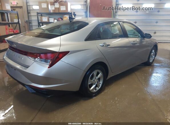 5NPLL4AGXMH049268 2021 HYUNDAI ELANTRA Silver Rear right
