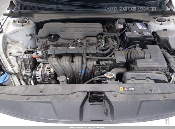 5NPLL4AGXMH049657 2021 HYUNDAI ELANTRA Белый Вид сзади