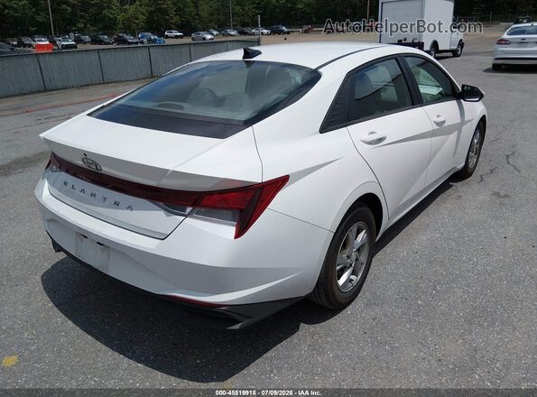 5NPLL4AGXMH049657 2021 HYUNDAI ELANTRA Белый Задняя правая четверть