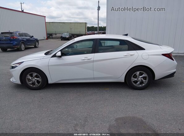 5NPLL4AGXMH049657 2021 HYUNDAI ELANTRA Белый 