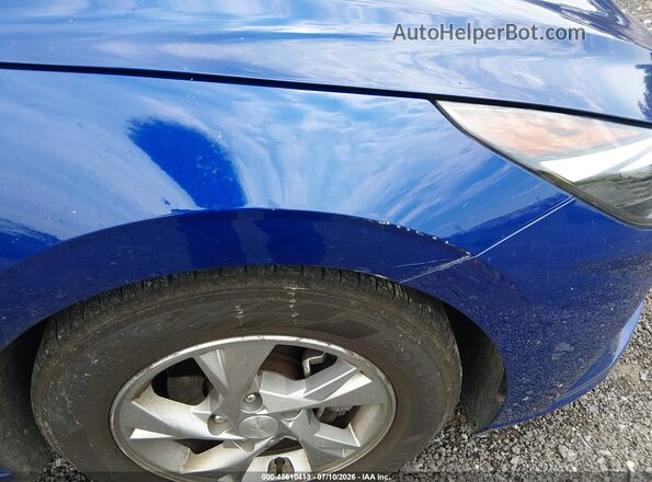 5NPLL4AGXMH049741 2021 HYUNDAI ELANTRA Blue Vista frontal
