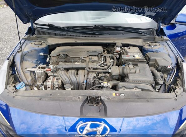 5NPLL4AGXMH049741 2021 HYUNDAI ELANTRA Blue Vista trasera