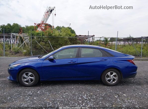 5NPLL4AGXMH049741 2021 HYUNDAI ELANTRA Blue 