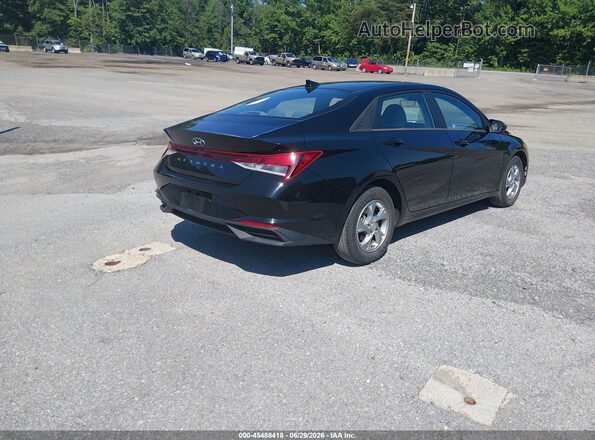 5NPLL4AGXMH049805 2021 HYUNDAI ELANTRA Black Tył prawy