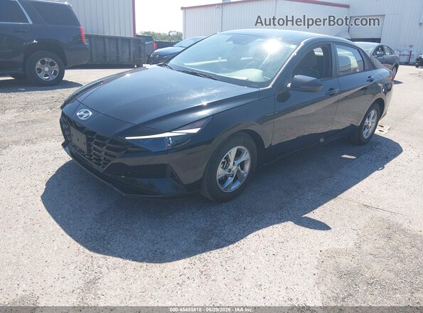 5NPLL4AGXMH049805 2021 HYUNDAI ELANTRA Black Przód lewy
