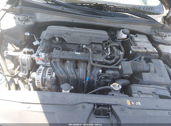 5NPLL4AGXMH049805 2021 HYUNDAI ELANTRA Black Widok z tyłu