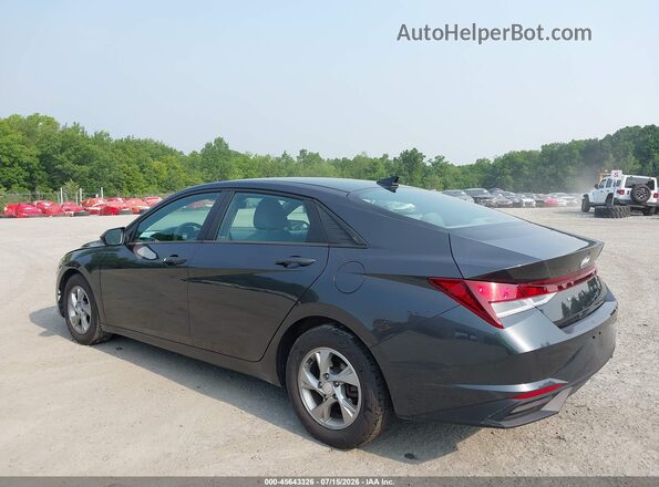 5NPLL4AGXMH049920 2021 HYUNDAI ELANTRA Gray Trasero izquierdo