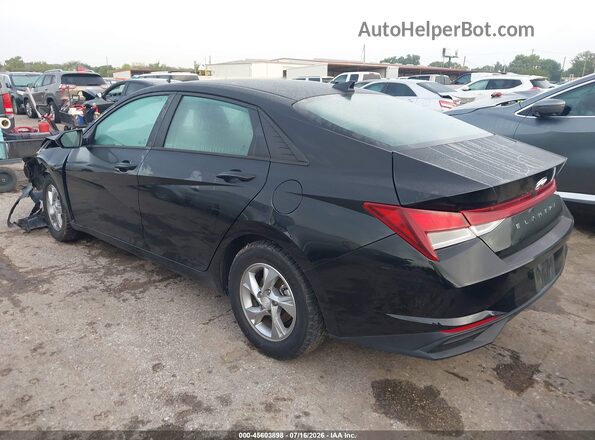 5NPLL4AGXNH072356 2022 HYUNDAI ELANTRA Black Rear left