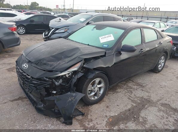 5NPLL4AGXNH072356 2022 HYUNDAI ELANTRA Black Front left