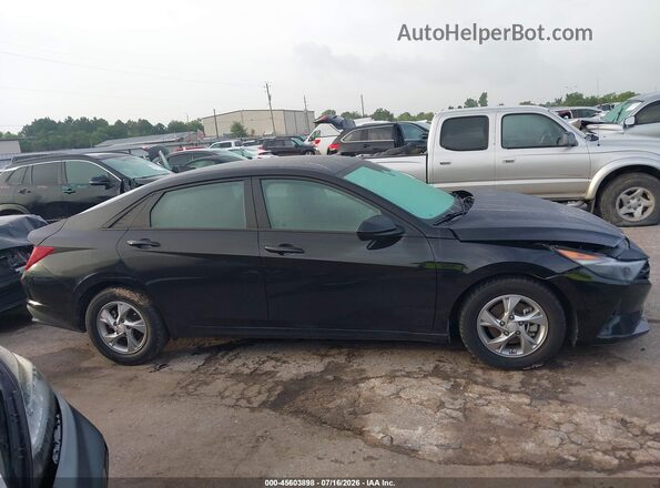 5NPLL4AGXNH072356 2022 HYUNDAI ELANTRA Black Rear interior view