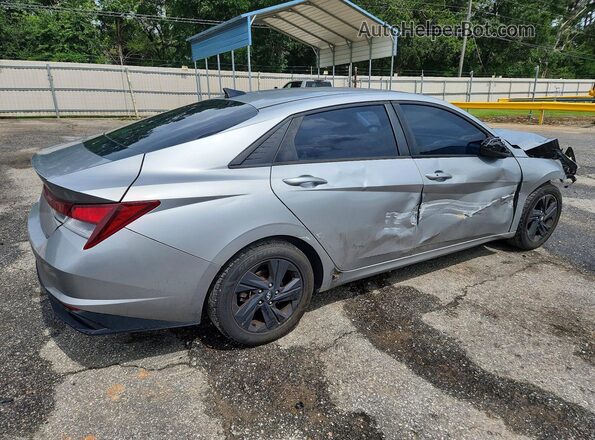 5NPLM4AG0MH010735 2021 HYUNDAI ELANTRA Серебряный Задняя правая четверть