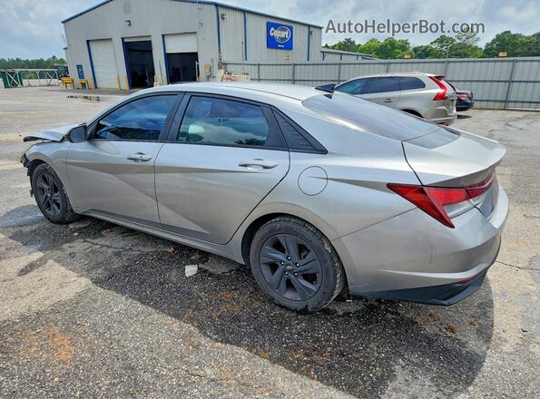 5NPLM4AG0MH010735 2021 HYUNDAI ELANTRA Серебряный Задняя левая четверть