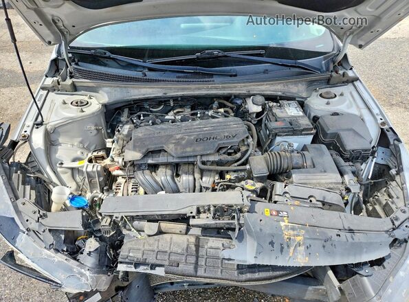 5NPLM4AG0MH010735 2021 HYUNDAI ELANTRA Серебряный Вид задней части салона
