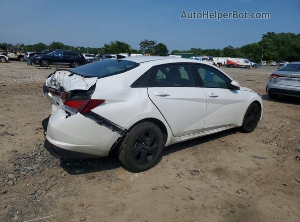 5NPLM4AG0MH012176 2021 HYUNDAI ELANTRA White Trasero derecho