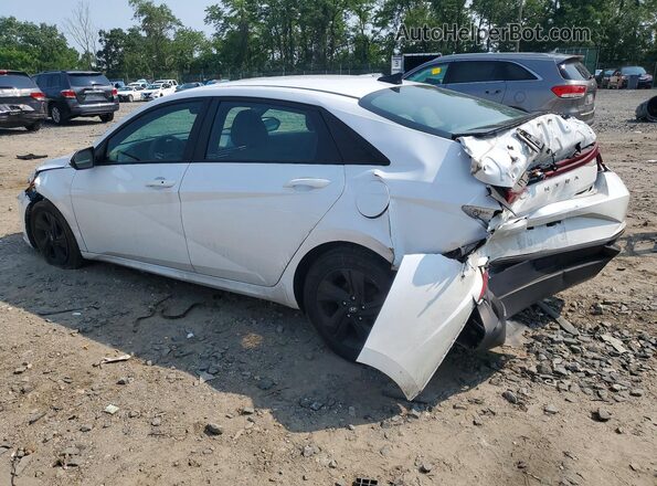 5NPLM4AG0MH012176 2021 HYUNDAI ELANTRA White Trasero izquierdo