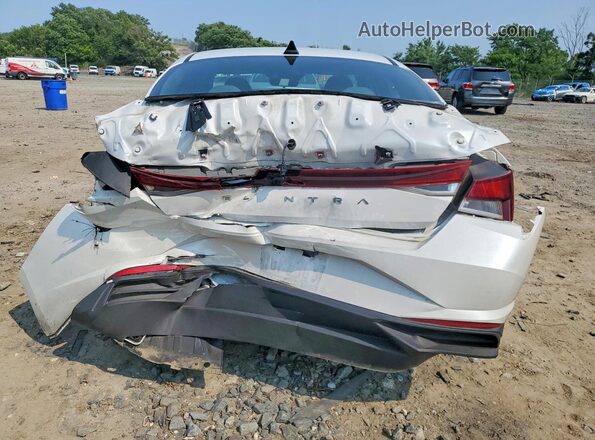 5NPLM4AG0MH012176 2021 HYUNDAI ELANTRA White Vista trasera