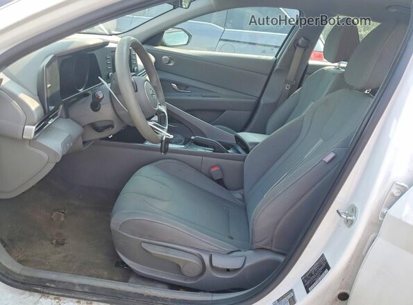 5NPLM4AG0MH012176 2021 HYUNDAI ELANTRA White Vista interior delantera