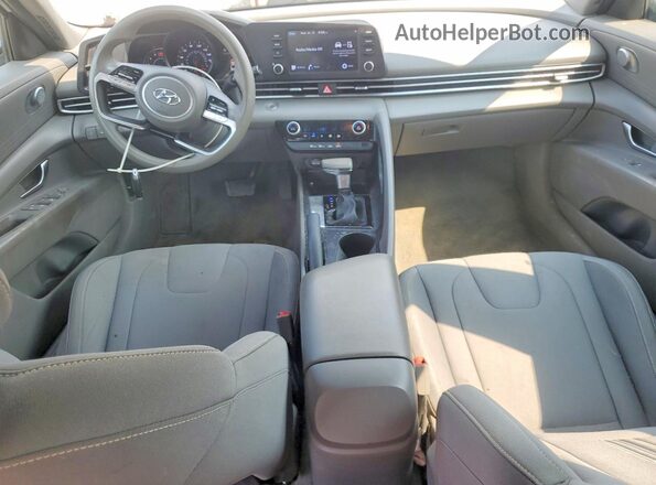 5NPLM4AG0MH012176 2021 HYUNDAI ELANTRA White Vista del salpicadero