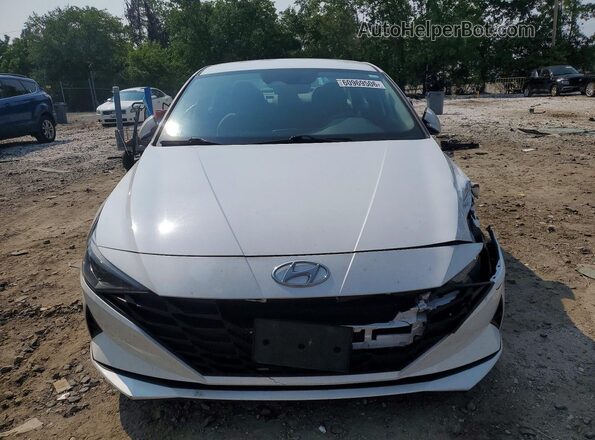 5NPLM4AG0MH012176 2021 HYUNDAI ELANTRA White Vista frontal