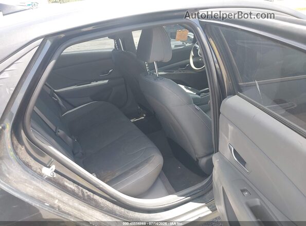 5NPLM4AG0MH045629 2021 HYUNDAI ELANTRA Gray VIN կոդի պիտակի տեսք