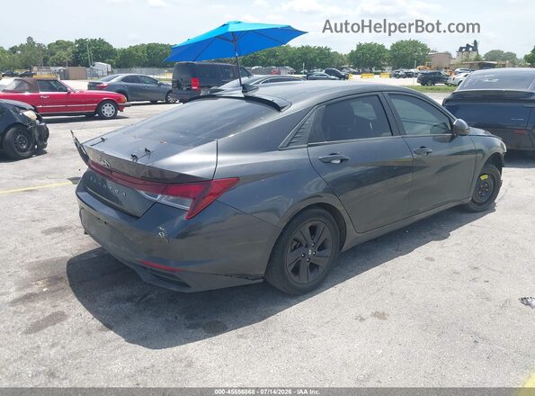 5NPLM4AG0MH045629 2021 HYUNDAI ELANTRA Gray Հետևի աջ