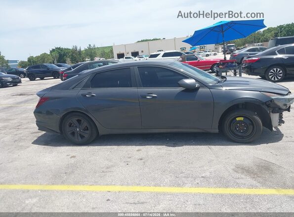 5NPLM4AG0MH045629 2021 HYUNDAI ELANTRA Gray Սալոնի 360 աստիճան տեսք