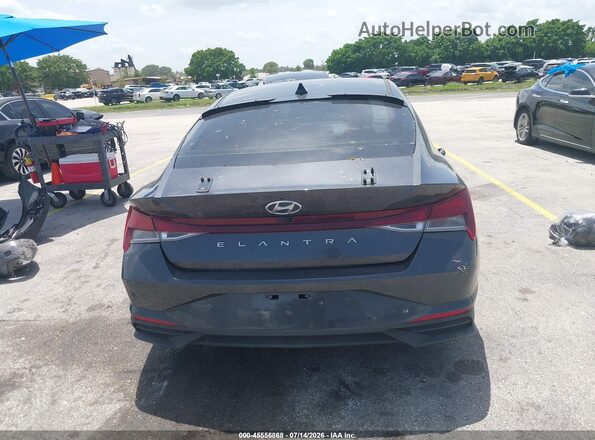 5NPLM4AG0MH045629 2021 HYUNDAI ELANTRA Gray 
