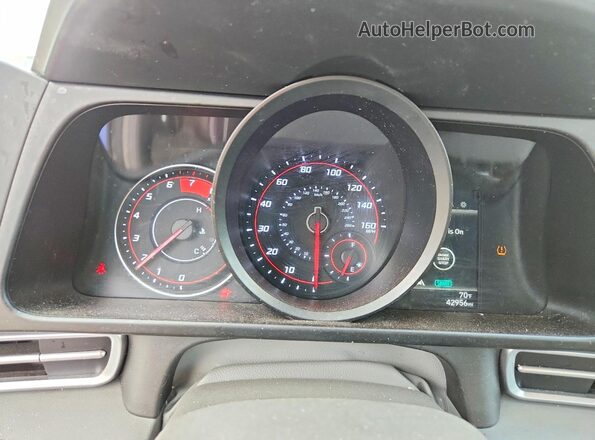 5NPLM4AG0NH083508 2022 HYUNDAI ELANTRA Blue Սարքավորումների վահանակի տեսք
