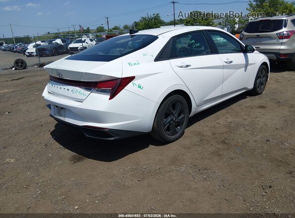 5NPLM4AG0PH101623 2023 HYUNDAI ELANTRA White უკანა მარჯვენა
