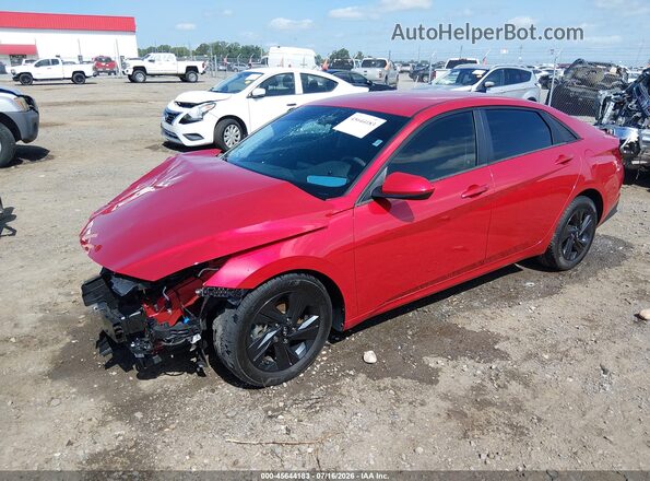 5NPLM4AG0PH110323 2023 HYUNDAI ELANTRA Red Vista tres cuartos delantera izquierda