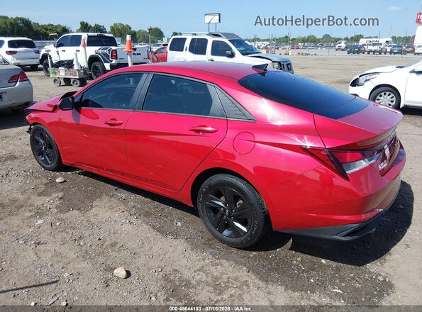 5NPLM4AG0PH110323 2023 HYUNDAI ELANTRA Red Trasero izquierdo