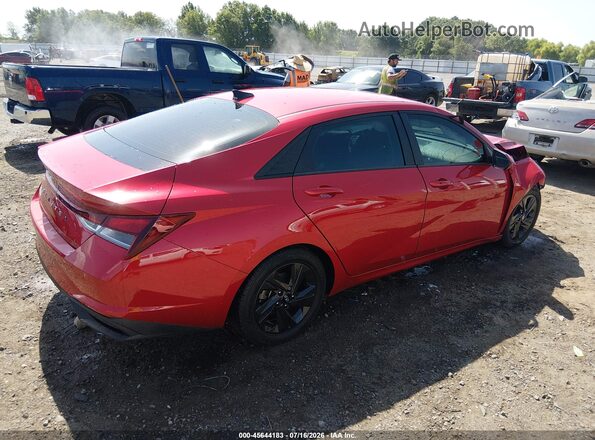 5NPLM4AG0PH110323 2023 HYUNDAI ELANTRA Red Trasero derecho