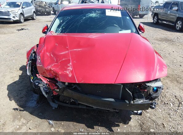 5NPLM4AG0PH110323 2023 HYUNDAI ELANTRA Red Vista frontal