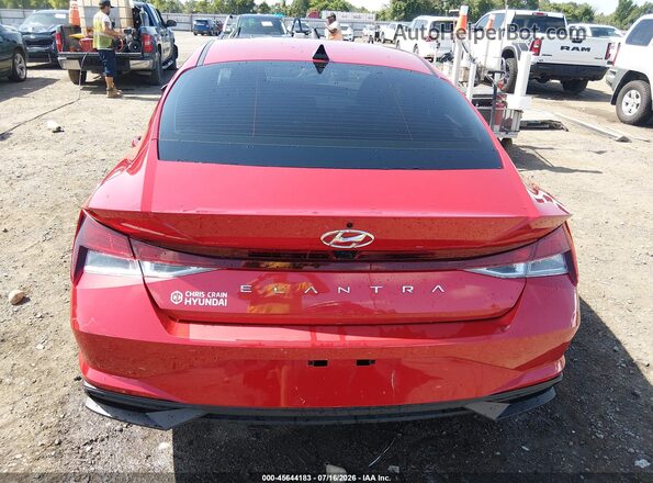 5NPLM4AG0PH110323 2023 HYUNDAI ELANTRA Red 