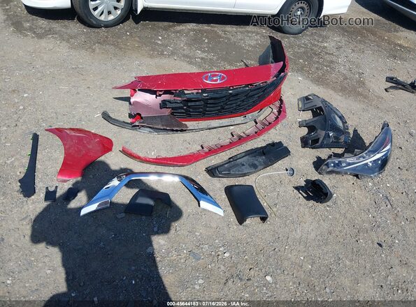 5NPLM4AG0PH110323 2023 HYUNDAI ELANTRA Red Vista del cuadro de instrumentos