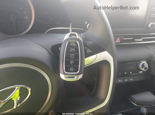 5NPLM4AG1MH032078 2021 HYUNDAI ELANTRA White Вид панелі приладів