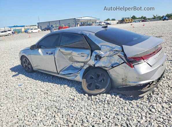 5NPLM4AG1MH037443 2021 HYUNDAI ELANTRA Gray Rear left